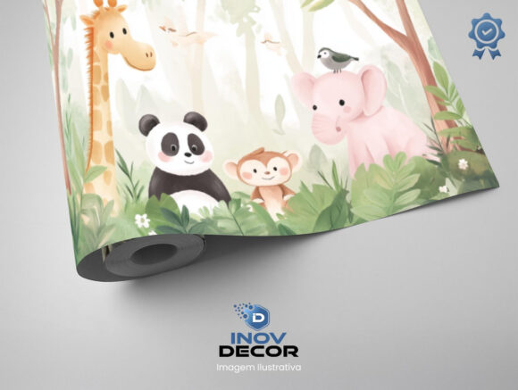 PAPEL DE PAREDE INFANTIL FEMININO - 0008 - Imagem 2