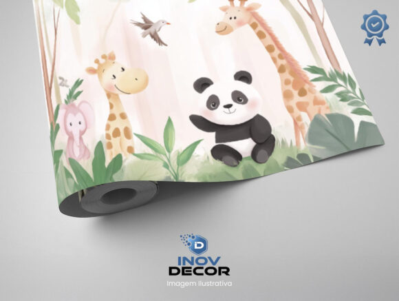 PAPEL DE PAREDE INFANTIL FEMININO - 0009 - Imagem 2