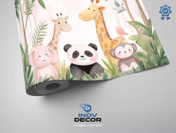 PAPEL DE PAREDE INFANTIL FEMININO - 0010 - Imagem 3
