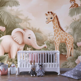 PAPEL DE PAREDE INFANTIL FEMININO - 0011