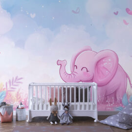 PAPEL DE PAREDE INFANTIL FEMININO - 0015