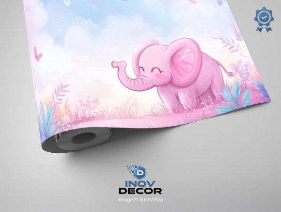 PAPEL DE PAREDE INFANTIL FEMININO - 0015 - Imagem 2