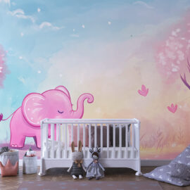 PAPEL DE PAREDE INFANTIL FEMININO - 0016