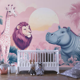 PAPEL DE PAREDE INFANTIL FEMININO - 0017