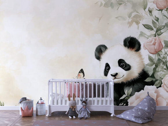 PAPEL DE PAREDE INFANTIL FEMININO - 0021