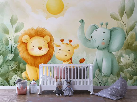 PAPEL DE PAREDE INFANTIL MASCULINO - 0022