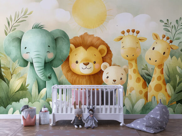 PAPEL DE PAREDE INFANTIL MASCULINO - 0023