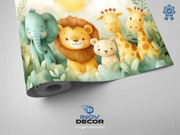 PAPEL DE PAREDE INFANTIL MASCULINO - 0023 - Imagem 2