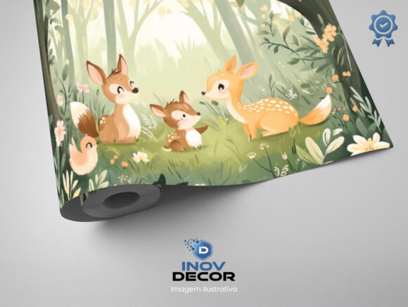 PAPEL DE PAREDE INFANTIL MASCULINO - 0024 - Imagem 2