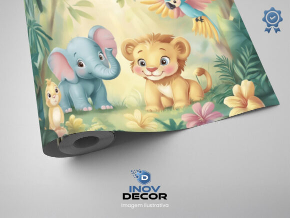 PAPEL DE PAREDE INFANTIL MASCULINO - 0028 - Imagem 2