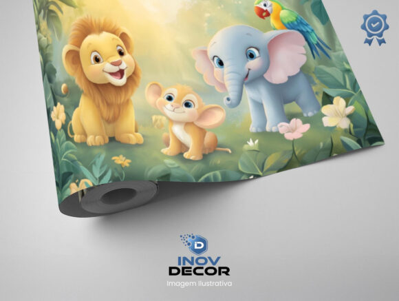 PAPEL DE PAREDE INFANTIL MASCULINO - 0030 - Imagem 2
