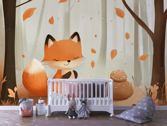 PAPEL DE PAREDE INFANTIL FEMININO - 0040