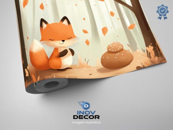 PAPEL DE PAREDE INFANTIL FEMININO - 0040 - Imagem 2