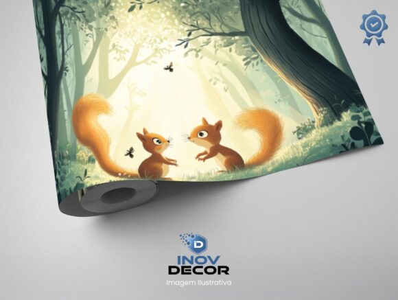 PAPEL DE PAREDE INFANTIL FEMININO - 0082 - Imagem 2
