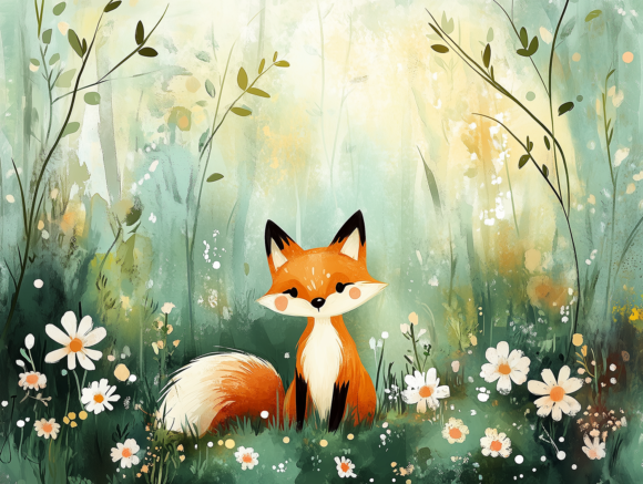 PAPEL DE PAREDE INFANTIL FEMININO - 0085 - Imagem 3
