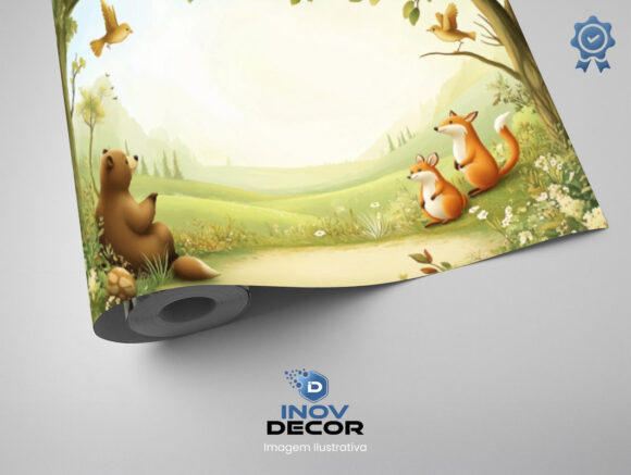 PAPEL DE PAREDE INFANTIL MASCULINO - 0032 - Imagem 2