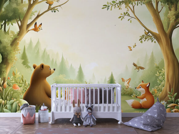 PAPEL DE PAREDE INFANTIL MASCULINO - 0033