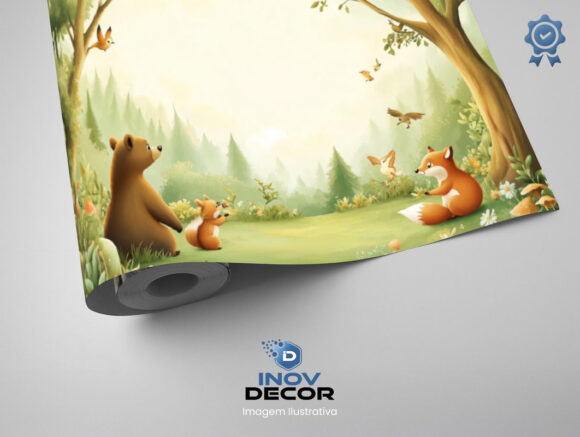 PAPEL DE PAREDE INFANTIL MASCULINO - 0033 - Imagem 2