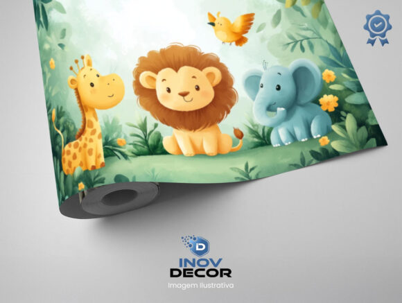 PAPEL DE PAREDE INFANTIL MASCULINO - 0034 - Imagem 2