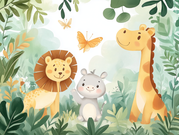 PAPEL DE PAREDE INFANTIL MASCULINO - 0035 - Imagem 3