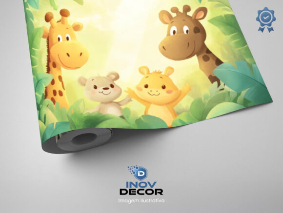 PAPEL DE PAREDE INFANTIL MASCULINO - 0036 - Imagem 2