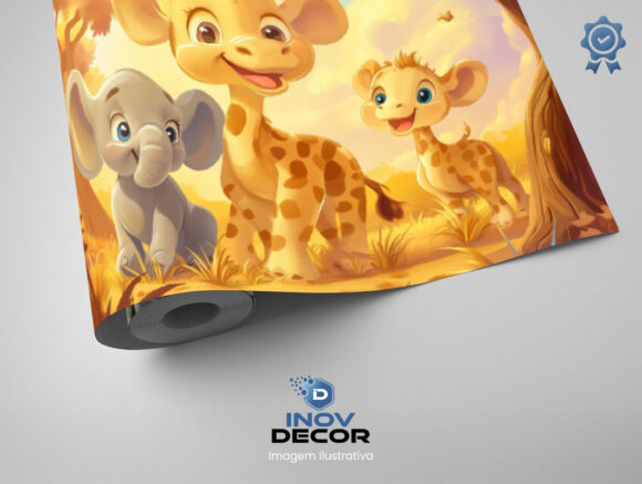 PAPEL DE PAREDE INFANTIL MASCULINO - 0037 - Imagem 2