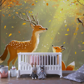PAPEL DE PAREDE INFANTIL FEMININO - 0041