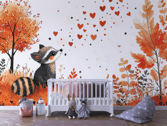 PAPEL DE PAREDE INFANTIL FEMININO - 0042
