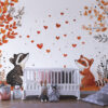 PAPEL DE PAREDE INFANTIL FEMININO - 0043