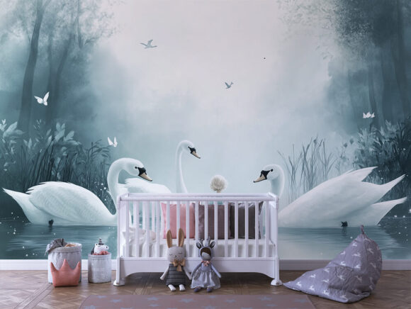 PAPEL DE PAREDE INFANTIL FEMININO - 0051