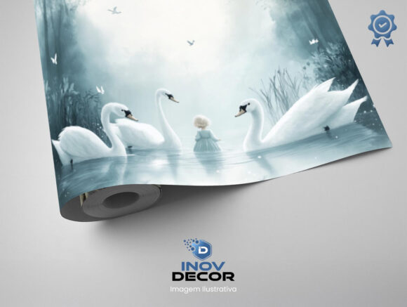 PAPEL DE PAREDE INFANTIL FEMININO - 0051 - Imagem 2