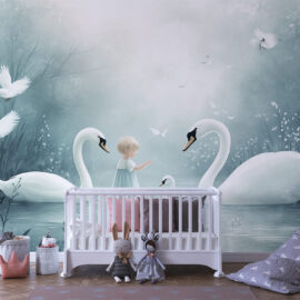 PAPEL DE PAREDE INFANTIL FEMININO - 0053