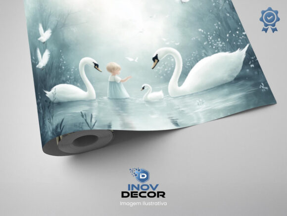 PAPEL DE PAREDE INFANTIL FEMININO - 0053 - Imagem 2