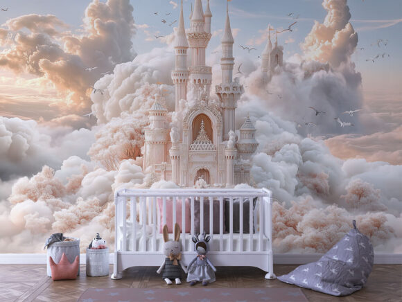 PAPEL DE PAREDE INFANTIL FEMININO - 0054