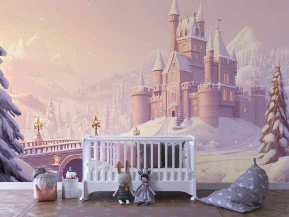 PAPEL DE PAREDE INFANTIL FEMININO - 0056