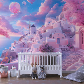 PAPEL DE PAREDE INFANTIL FEMININO - 0062