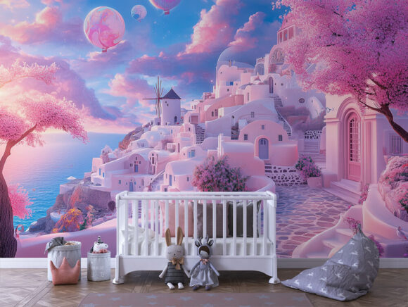 PAPEL DE PAREDE INFANTIL FEMININO - 0062