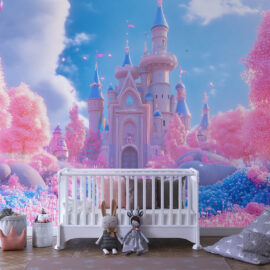 PAPEL DE PAREDE INFANTIL FEMININO - 0065