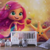 PAPEL DE PAREDE INFANTIL FEMININO - 0067
