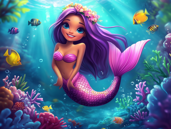 PAPEL DE PAREDE INFANTIL FEMININO - 0068 - Imagem 3