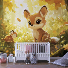 PAPEL DE PAREDE INFANTIL FEMININO - 0072