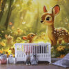PAPEL DE PAREDE INFANTIL FEMININO - 0073