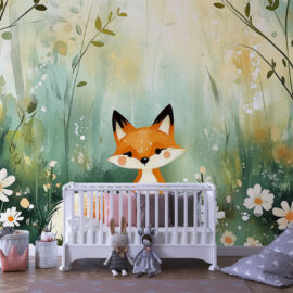 PAPEL DE PAREDE INFANTIL FEMININO - 0085