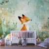PAPEL DE PAREDE INFANTIL FEMININO - 0086