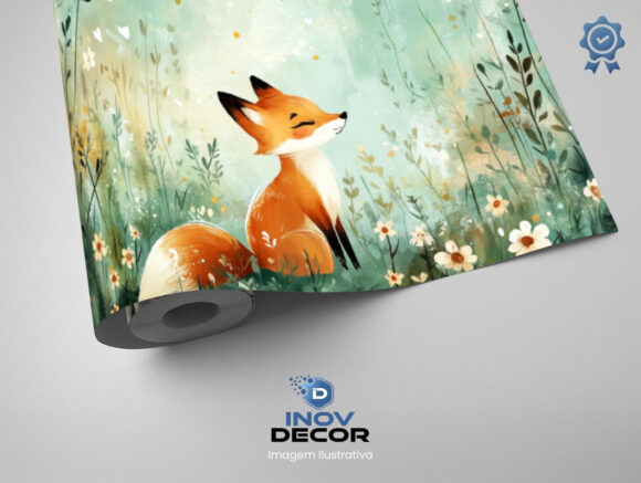 PAPEL DE PAREDE INFANTIL FEMININO - 0086 - Imagem 2