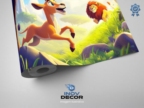 PAPEL DE PAREDE INFANTIL MASCULINO - 0087 - Imagem 2