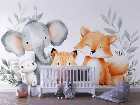 PAPEL DE PAREDE INFANTIL MASCULINO - 0100