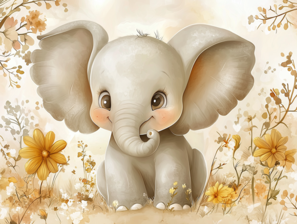 PAPEL DE PAREDE INFANTIL FEMININO - 0101 - Imagem 3