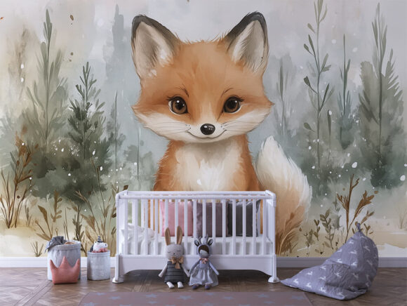 PAPEL DE PAREDE INFANTIL FEMININO - 0102