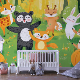PAPEL DE PAREDE INFANTIL FEMININO - 0104